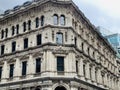 33 Gracechurch Street office building prominently situated at the junction of Gracechurch Street and Lombard Street Royalty Free Stock Photo